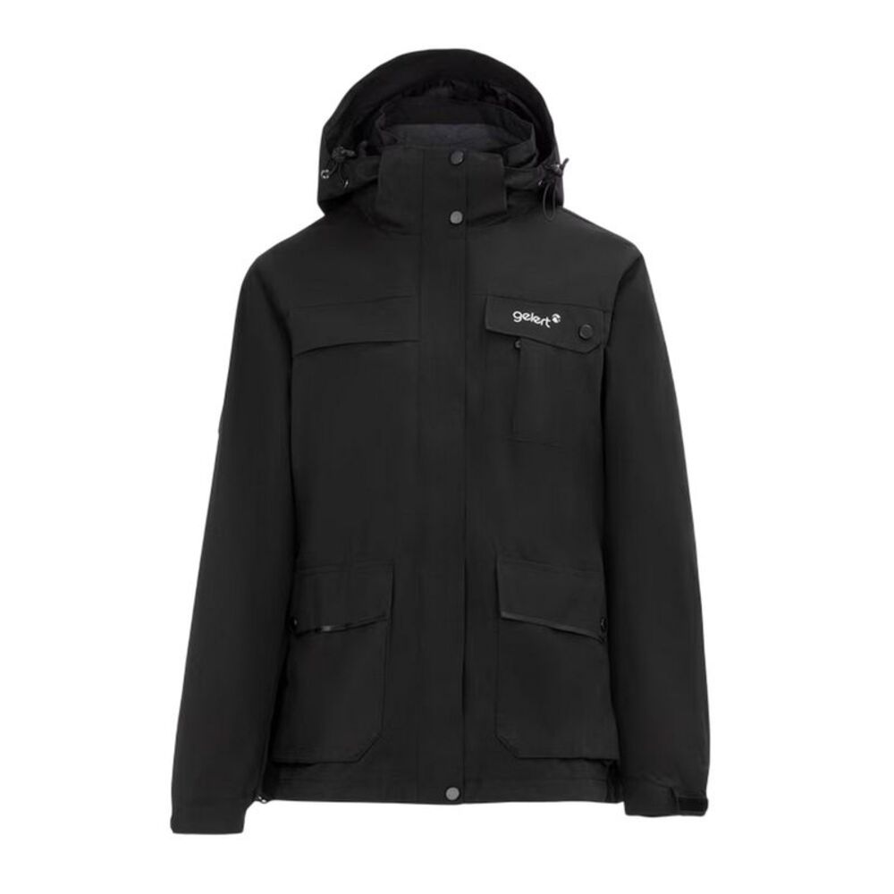 Gelert Womens/Ladies Windproof 3 in 1 Waterproof Jacket / Black